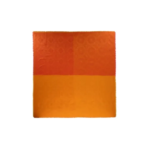 GIVENCHY Шелковые шарфы Женские Апельсин