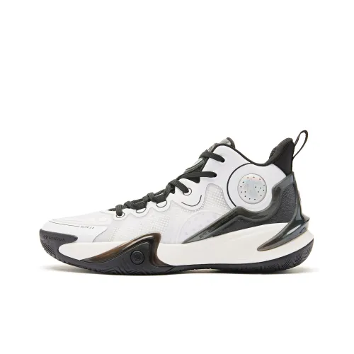 QIAODAN Busters 5ELITE Черный Snow Готовый к игре Амортизация Противоскользящее покрытие Баланс Легкий Отскок Сцепление