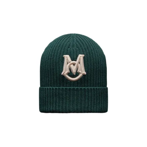 Moncler Шапки-бини Мужской Оливково-зеленый