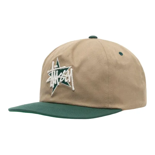 Stussy Хлопковые кепки унисекс хаки