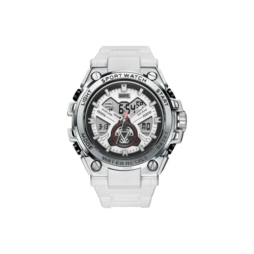 MARVEL Energy Collection Iron Man Электронный механизм TPU ремешок Мужские часы Серый циферблат