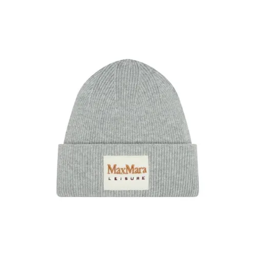 'S MAX MARA Beanies Женские Серый