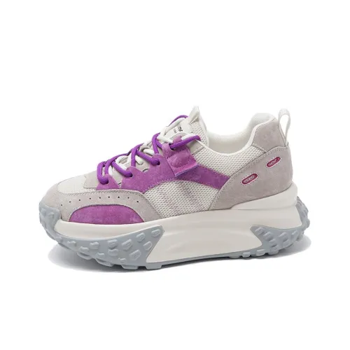 AGSDON Низкий топ обувь с толстой подошвой женская