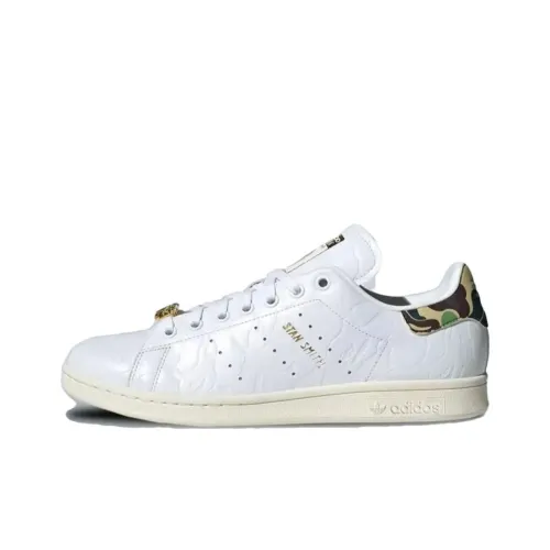 Adidas Originals Stan Smith Скейтборд Кроссовки Низкие Бело-Зеленые Мужские