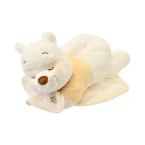 Disney Winnie Салфетка Коробка Lid Белая POOH Кукла Плюшевая Кукла 24 см Высота