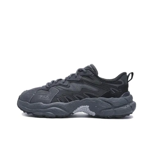 FILA Fern Collection Уличная обувь Низкий топ Черный Серый Мужской