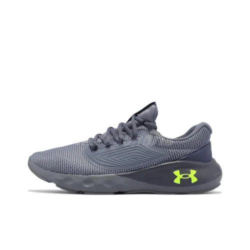 Under Armour Charged Vantage 2 Амортизация Износостойкие Низкие Кроссовки для Бега Мужские Серые