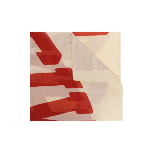 Givenchy Вязаные шарфы Женские Бежевый Красный