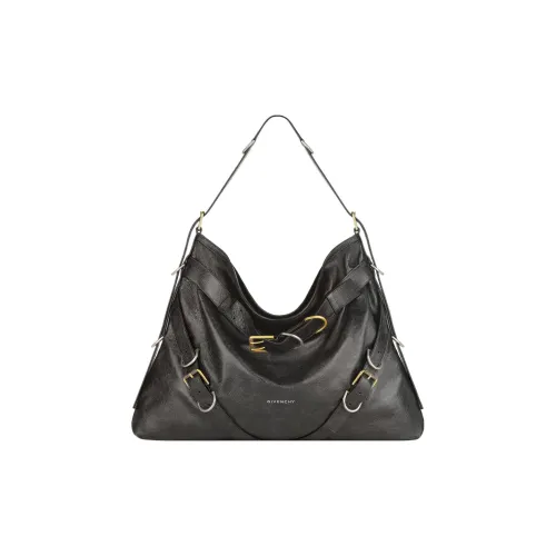 GIVENCHY Voyou Коровья кожа Одно плечо Сумка Большая Женская Черная