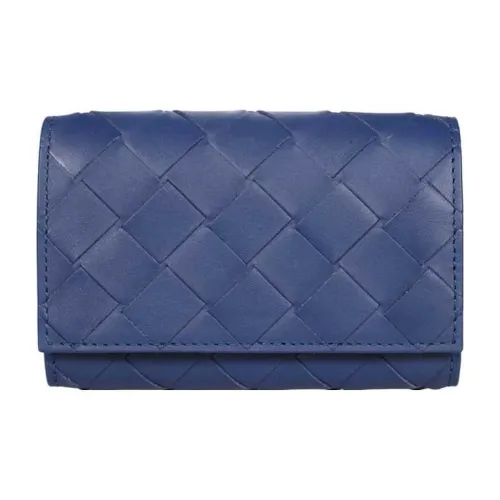 Bottega Veneta Коровья кожа Key Pouch Стандартный Мужской Синий