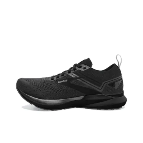 Brooks Ricochet 3 Дышащие Низкие Беговые Кроссовки Мужские Черные