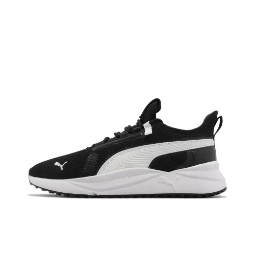 PUMA Pacer Future Устойчивый к истиранию Дышащий Низкий Топ Повседневные Беговые кроссовки Унисекс Черный