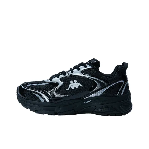 KAPPA Low Top Черные Кроссовки с Толстой Подошвой 990 Унисекс