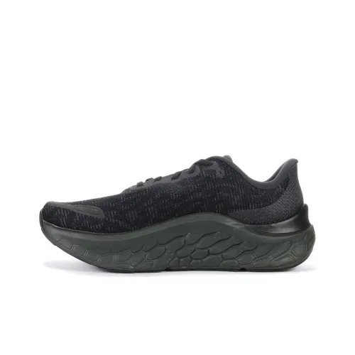 New Balance NB Свежий Пена Амортизация Износостойкий Низкий Топ Повседневная Беговая Обувь Мужская Черная Ширина D