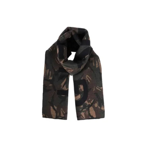 GIVENCHY Вязаные шарфы Мужской Коричневый