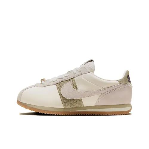 Nike Cortez Low Топ Повседневный Городской Коммутер Беговые кроссовки Мужской Бежевый