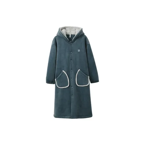 Aannsfam Мужской A Темно-синий Мужской Банные халаты