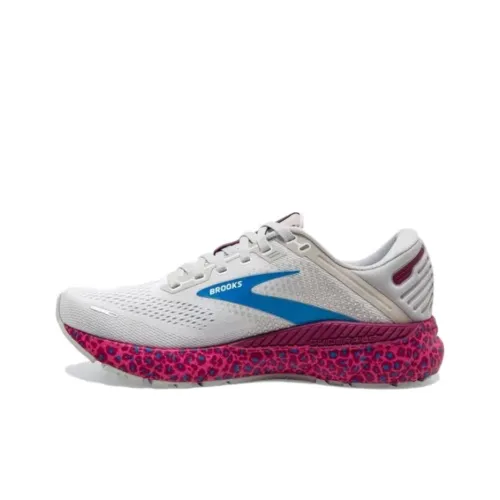 Brooks Adrenaline GTS Амортизация Износостойкие Низкие Кроссовки для Бега Женские Белые