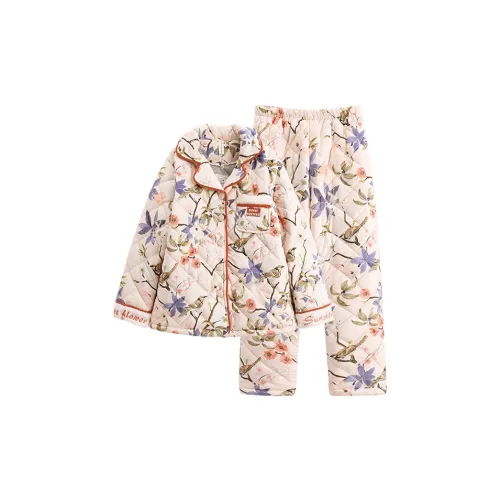 FENTENG FJ2490077 Светло-розовый Женские Пижамные комплекты