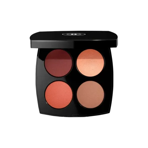 CHANEL Ограниченная серия 4 цвета Палетка для глаз и щек Румяна Корректирующий тон кожи Цвет лица 12 г