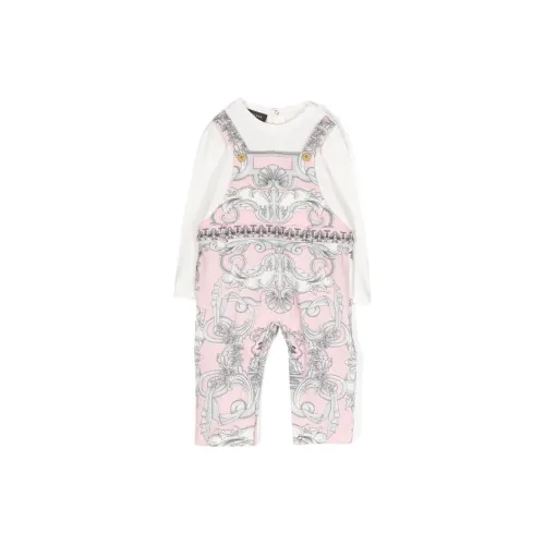 VERSACE Бело-розовый Унисекс Комбинезоны для дома