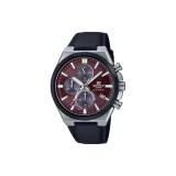 Красный циферблат часов