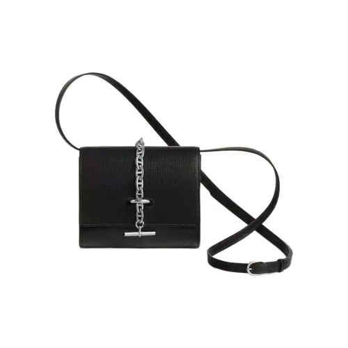 HERMES Chamkila шевро Сумка через плечо Кошелек Женские 89 Черный