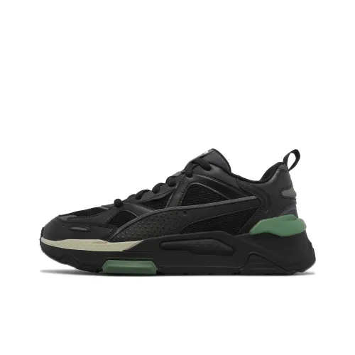 PUMA RS Simul8 Reality Амортизация Износостойкий MID Топ Повседневная обувь Мужская Черная