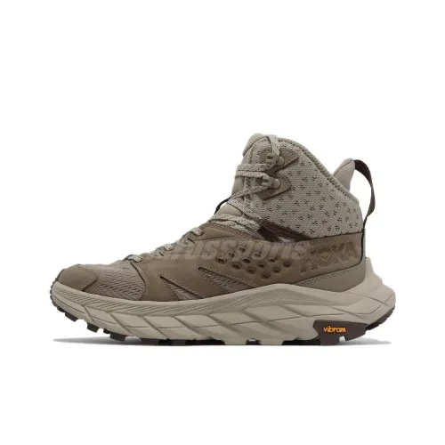 HOKA ONE ONE Anacapa Breeze Уличная обувь Высокий топ Коричневый Мужской
