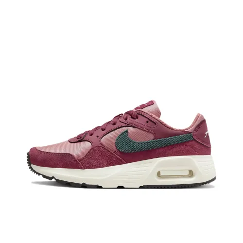 Nike Air Max SC Low Топ Беговые кроссовки Женские Красный