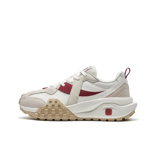 XTEP Casual Series X70 Низкий Топ Casual Женский Серый Белый Красный