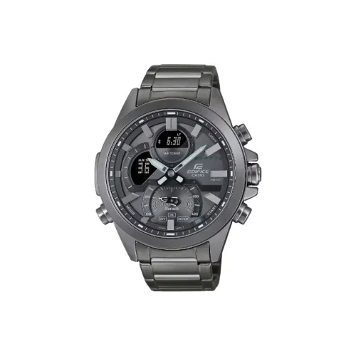 CASIO EDIFICE Collection Кварцевый механизм нержавеющая сталь ремешок мужские часы серый циферблат