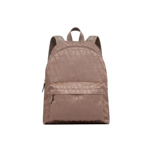 Valentino Жаккард Рюкзак Стандартный Мужской Терракота