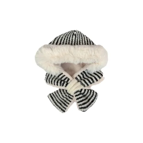 ACUC Чесаный хлопок капюшоны и плюшевые шапки женские