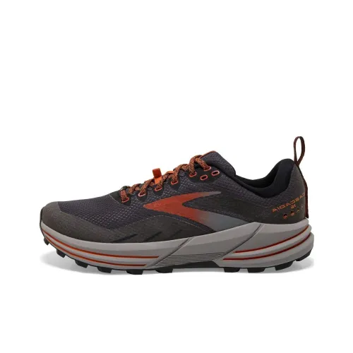 Brooks Cascadia 16 Износостойкий и Легкий Низкий Топ Беговые кроссовки Мужские Черные