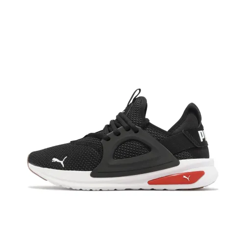 PUMA Softride Амортизирующие низкие беговые кроссовки с противоскользящим эффектом мужские черные