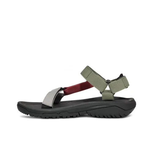 Teva Hurricane XLT2 Пляжные сандалии Черный Зеленый Мужской