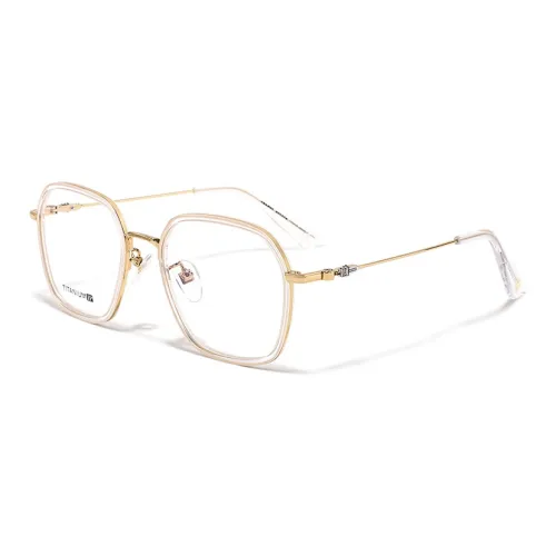 Sagawa Пластиковая оправа Чистый титан Квадратные оправы для очков Унисекс