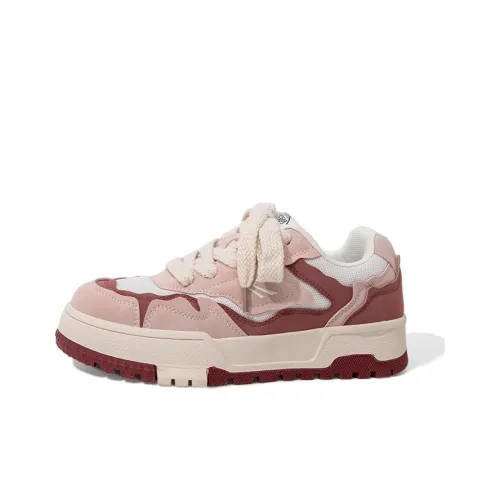 Feiyue Скейтборд Кроссовки Низкие Розовые/Бежевые Женские