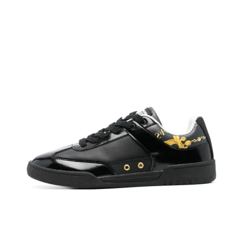 VERSACE JEANS Повседневный Низкий Топ Черный Мужской
