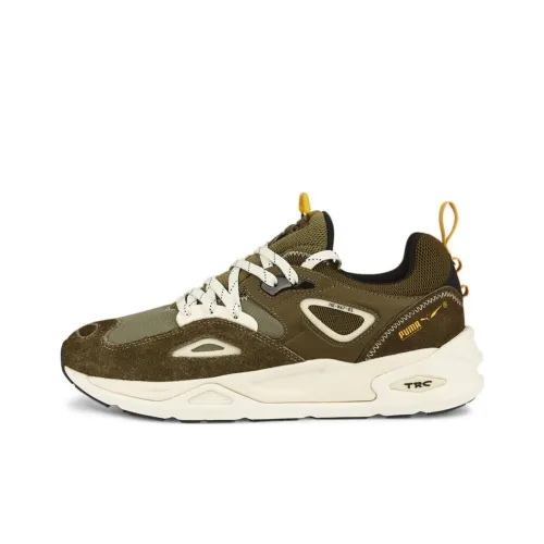 PUMA Trc Blaze Safari Амортизация Устойчивый к истиранию Легкий Низкий Топ Повседневная обувь Мужская Армейский зеленый