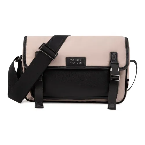 Tommy Hilfiger Сумка через плечо из смешанного материала Мужская Черная Розовая Многоцветная