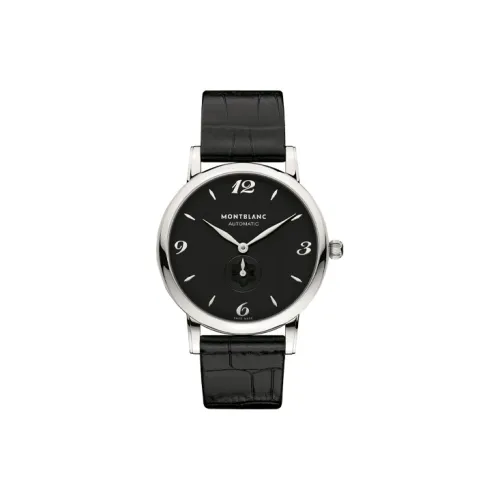 MONTBLANC Автоматические механические часы Женские, 39 мм * 8,9 мм, черные