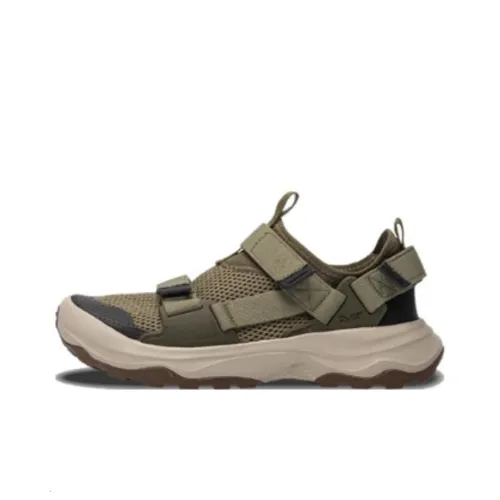 Teva Casual Низкий Топ Зеленый Мужской