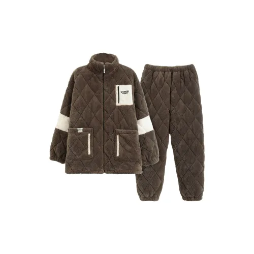 DAMOS·LOVE Коричневый Мужской Пижамный Комплект