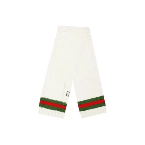 GUCCI Шерпа Шарфы Унисекс Белый