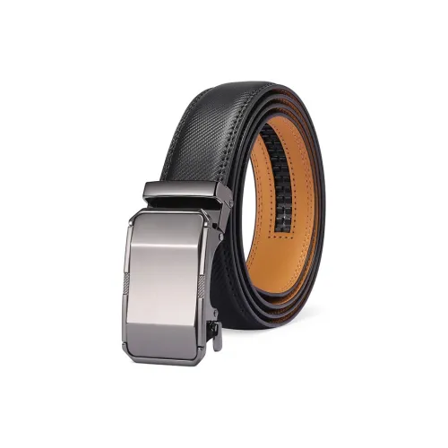 PISHUSHU Тонкий Роскошный Бизнес Ремень Матовый Автоматический Застежка Ремни из Коровьей Кожи Мужской Ширина 3,5CM
