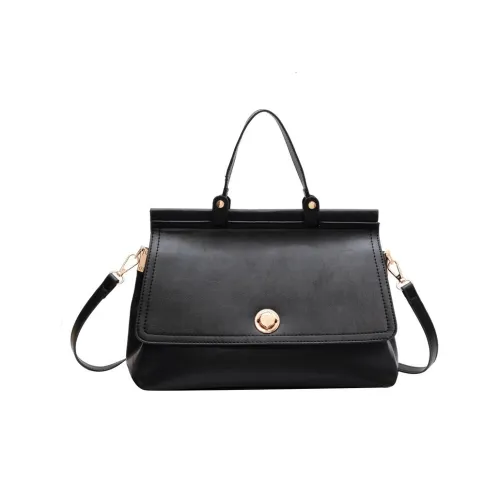 NOMK ПУ (полиуретан) Тоут Сумка Сумка для покупок Ручная сумка Сумка через плечо Средняя Женская Черная Коричневая