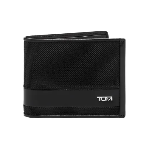 TUMI ALPHA Нейлон Монетница Кошелек Обычный Мужской Черный