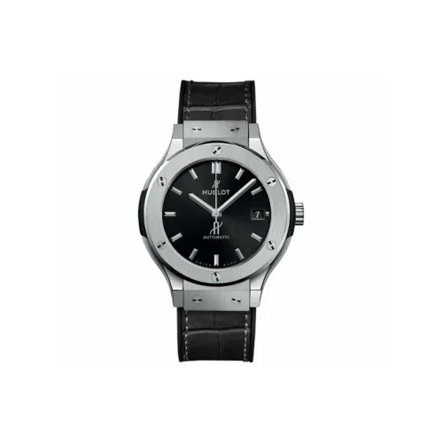 HUBLOT Автоматический Механический Механизм Мужские Классические Фьюжн Часы 38 мм Черные